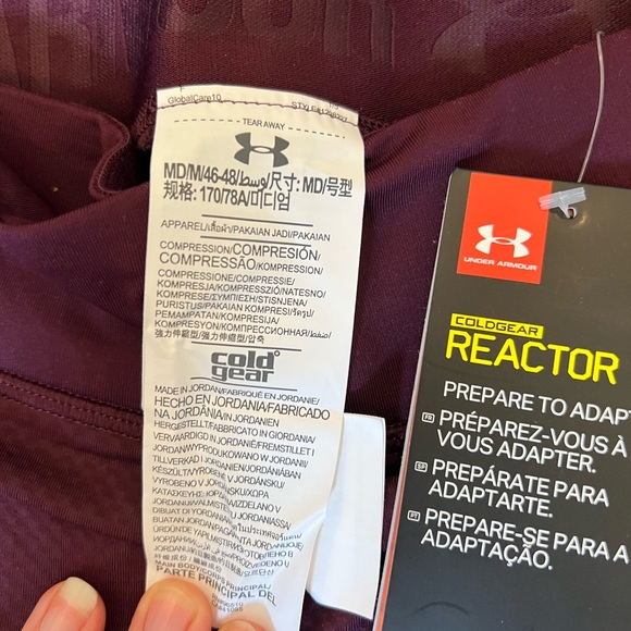 Under Armour Coldgear Reactor compression cropped leggings - Picture 4 of 4